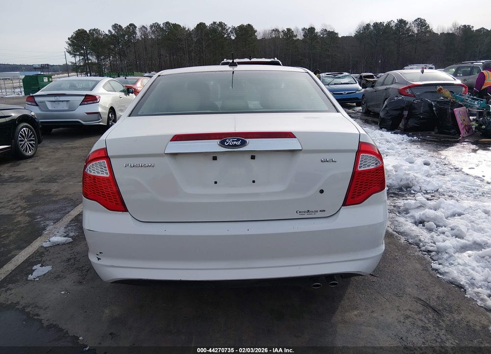 2012 FORD FUSION SEL VIN: 3FAHP0JAXCR106178