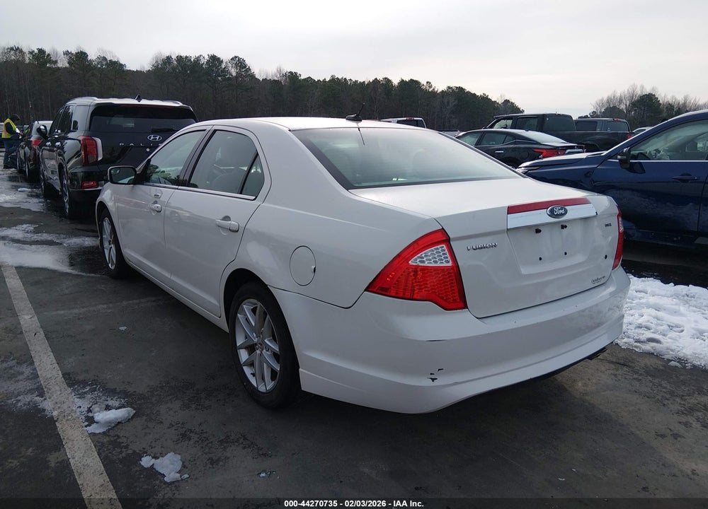 2012 FORD FUSION SEL VIN: 3FAHP0JAXCR106178