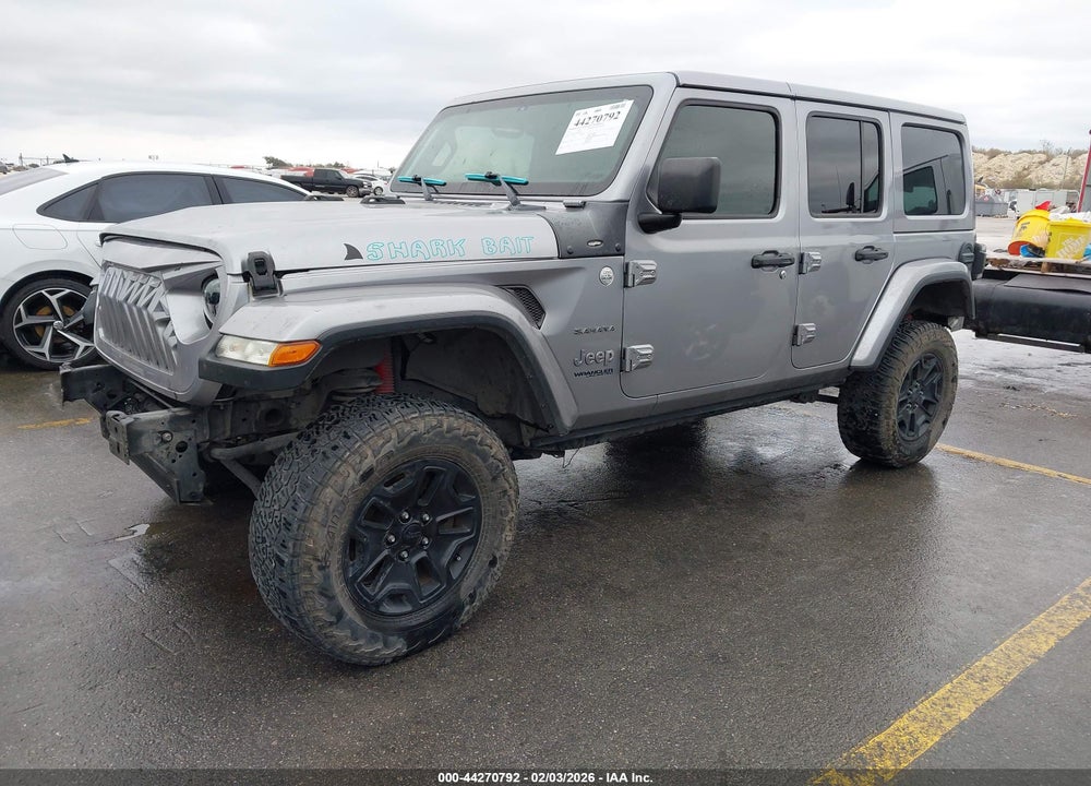 2018 JEEP WRANGLER UNLIMITED SAHARA 4X4 VIN: 1C4HJXEG1JW244995