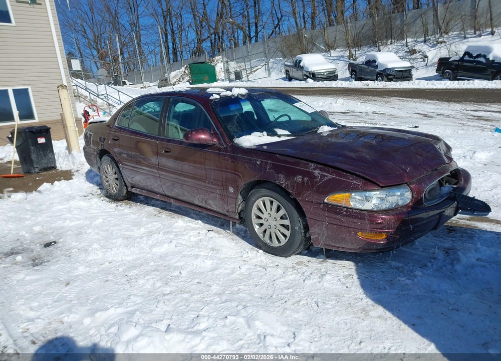 2005 BUICK LESABRE CUSTOM VIN: 1G4HP52K45U162607
