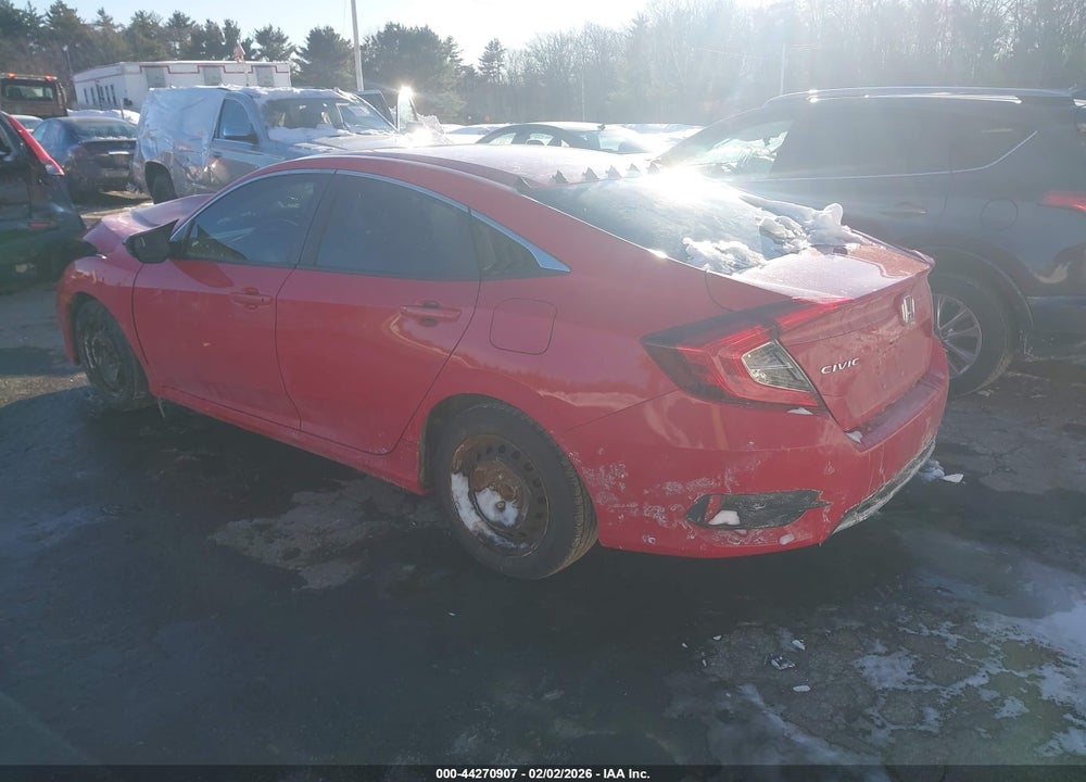 2019 HONDA CIVIC LX VIN: 2HGFC2F67KH544746
