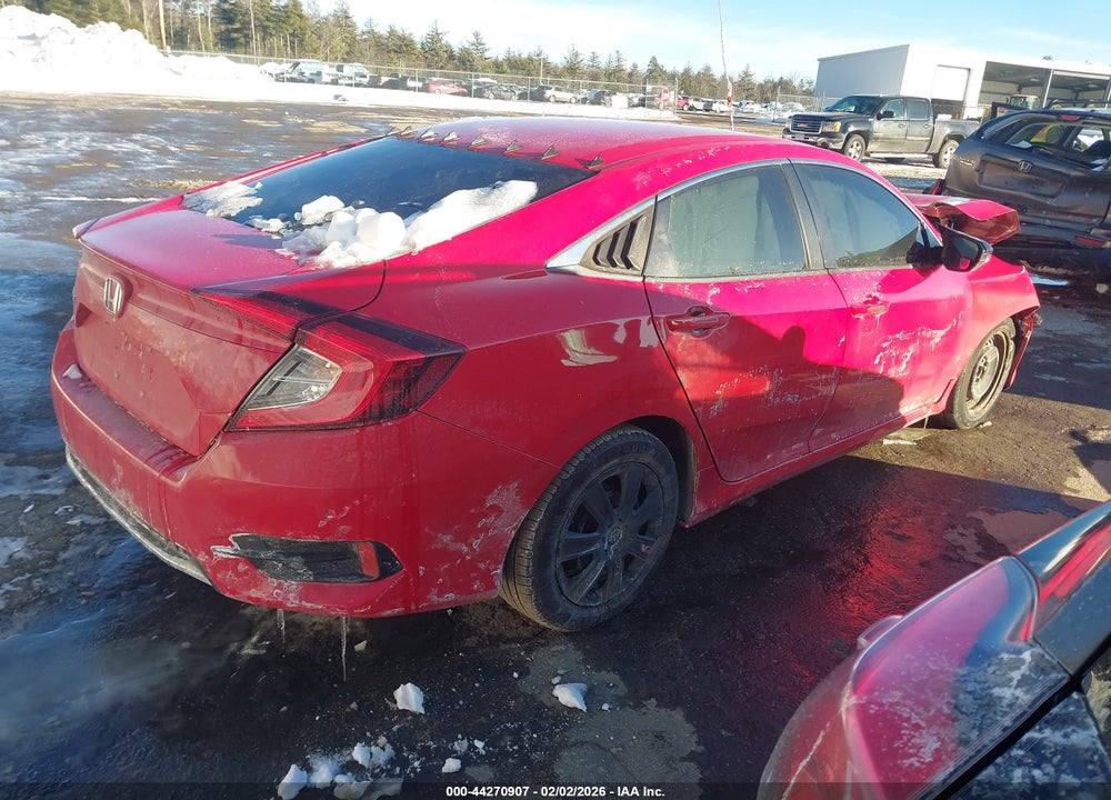 2019 HONDA CIVIC LX VIN: 2HGFC2F67KH544746