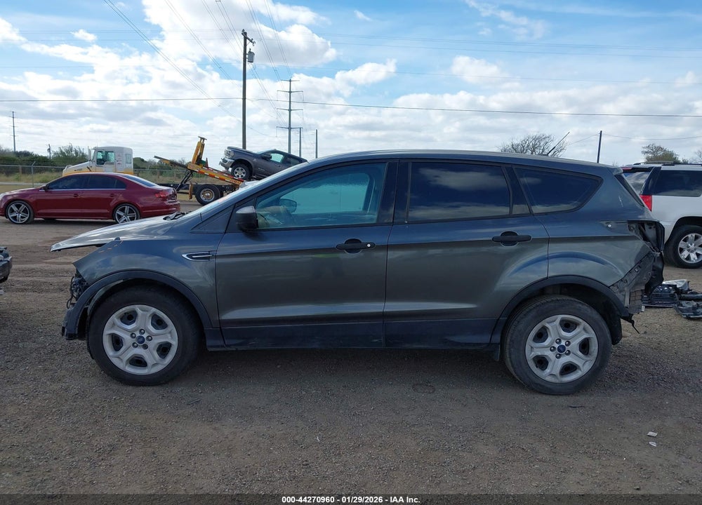 2018 FORD ESCAPE S VIN: 1FMCU0F77JUA22718