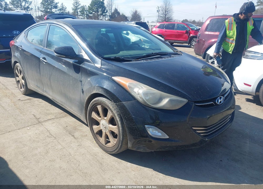 2011 HYUNDAI ELANTRA LIMITED (ULSAN PLANT) VIN: KMHDH4AE6BU106875