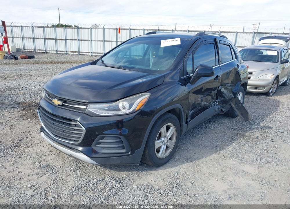 2017 CHEVROLET TRAX LT VIN: 3GNCJLSB4HL134560