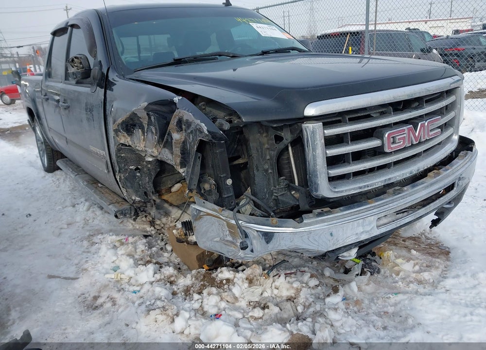 2013 GMC SIERRA 1500 SLT VIN: 3GTP2WE77DG207729