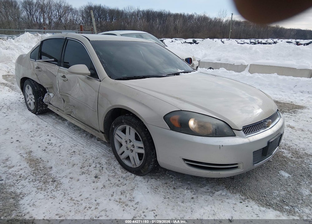 2012 CHEVROLET IMPALA LT VIN: 2G1WG5E36C1302495