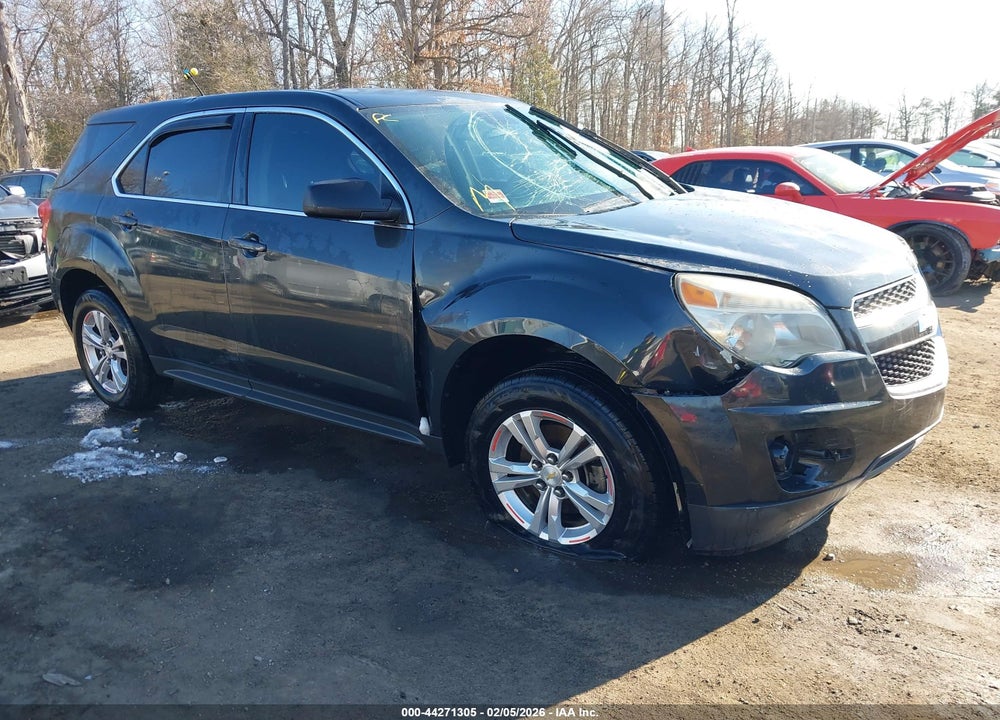 2013 CHEVROLET EQUINOX LS VIN: 2GNALBEK6D1208516