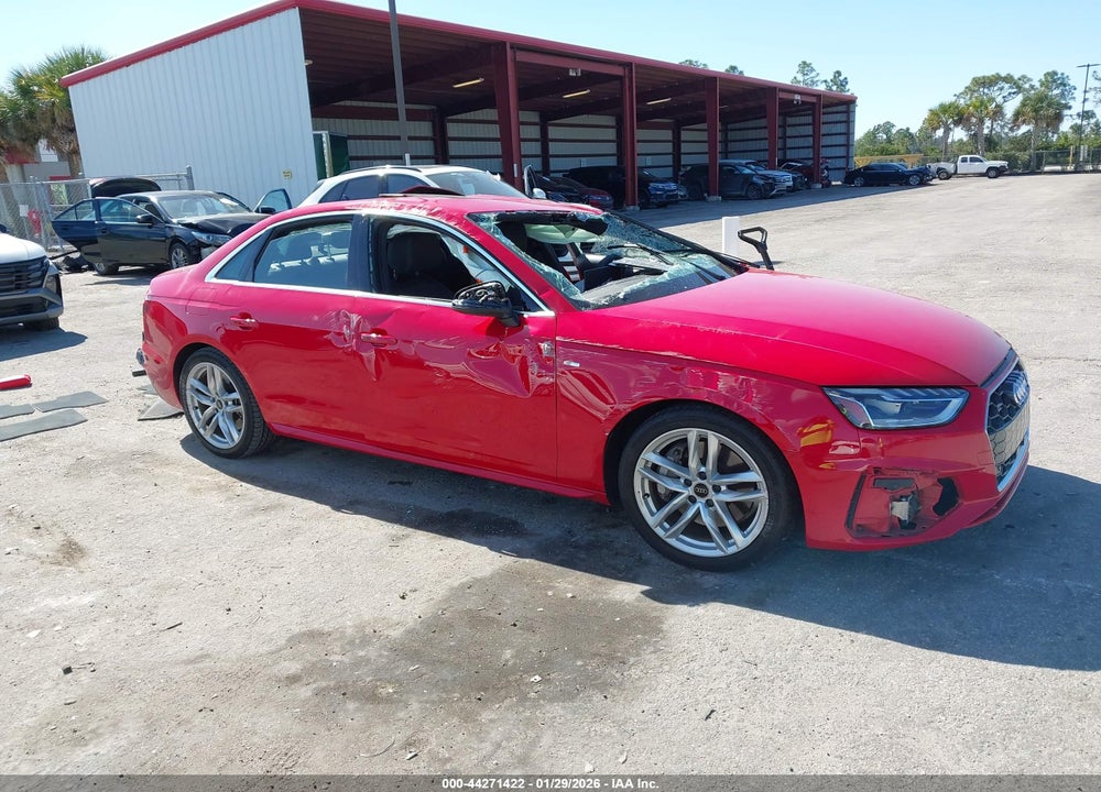 2024 AUDI A4 PREMIUM PLUS 45 TFSI S LINE QUATTRO S TRONIC VIN: WAUEAAF43RN004303