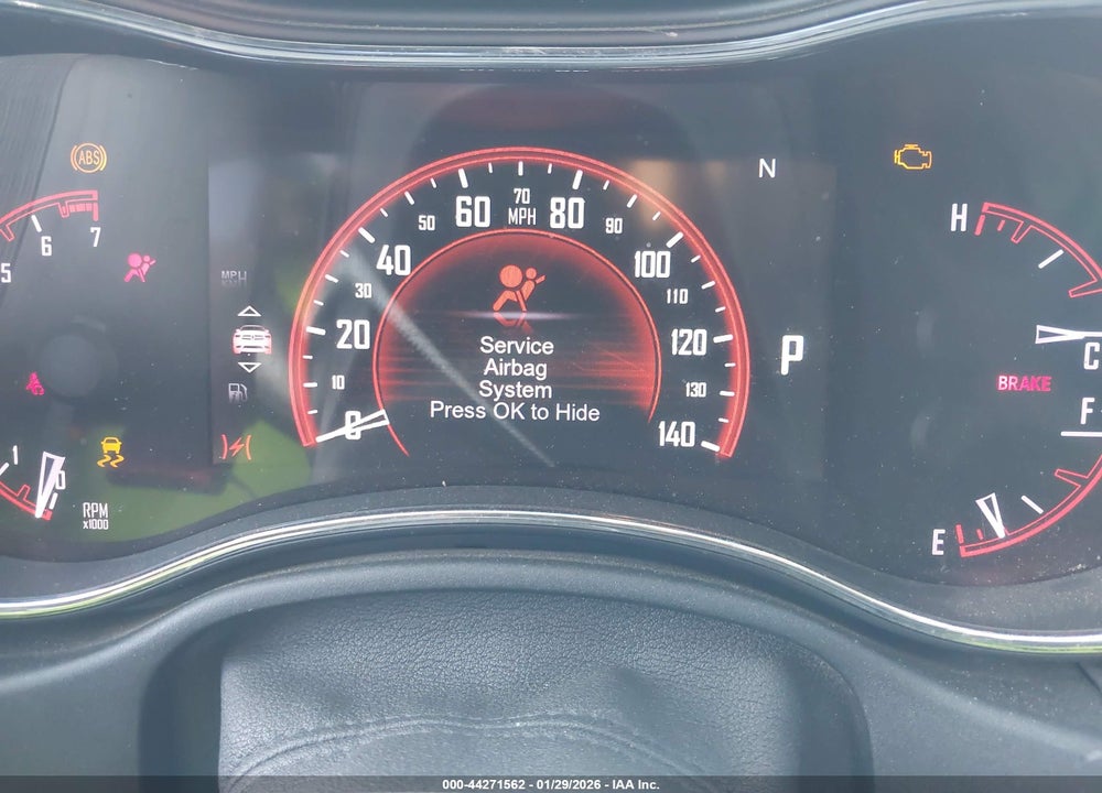 2014 DODGE DURANGO LIMITED VIN: 1C4RDHDG2EC353704