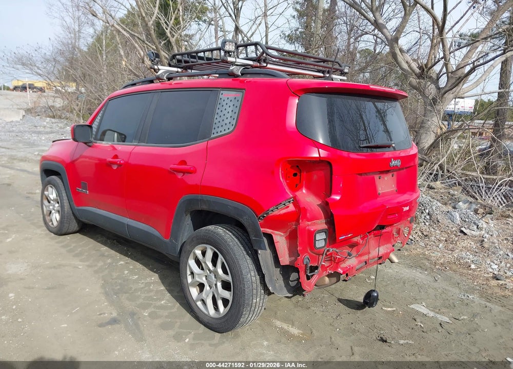 2018 JEEP RENEGADE LATITUDE FWD VIN: ZACCJABB8JPJ49375