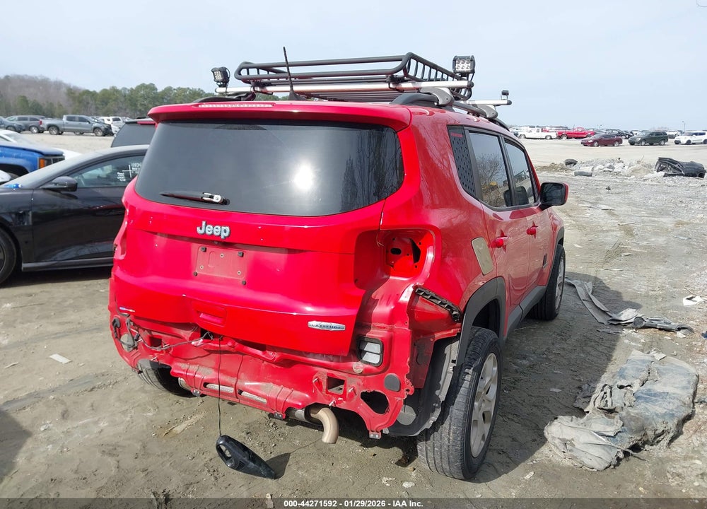 2018 JEEP RENEGADE LATITUDE FWD VIN: ZACCJABB8JPJ49375