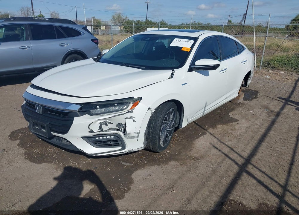 2019 HONDA INSIGHT TOURING VIN: 19XZE4F95KE013553