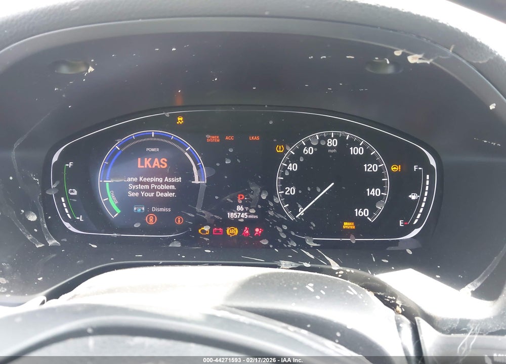 2019 HONDA INSIGHT TOURING VIN: 19XZE4F95KE013553