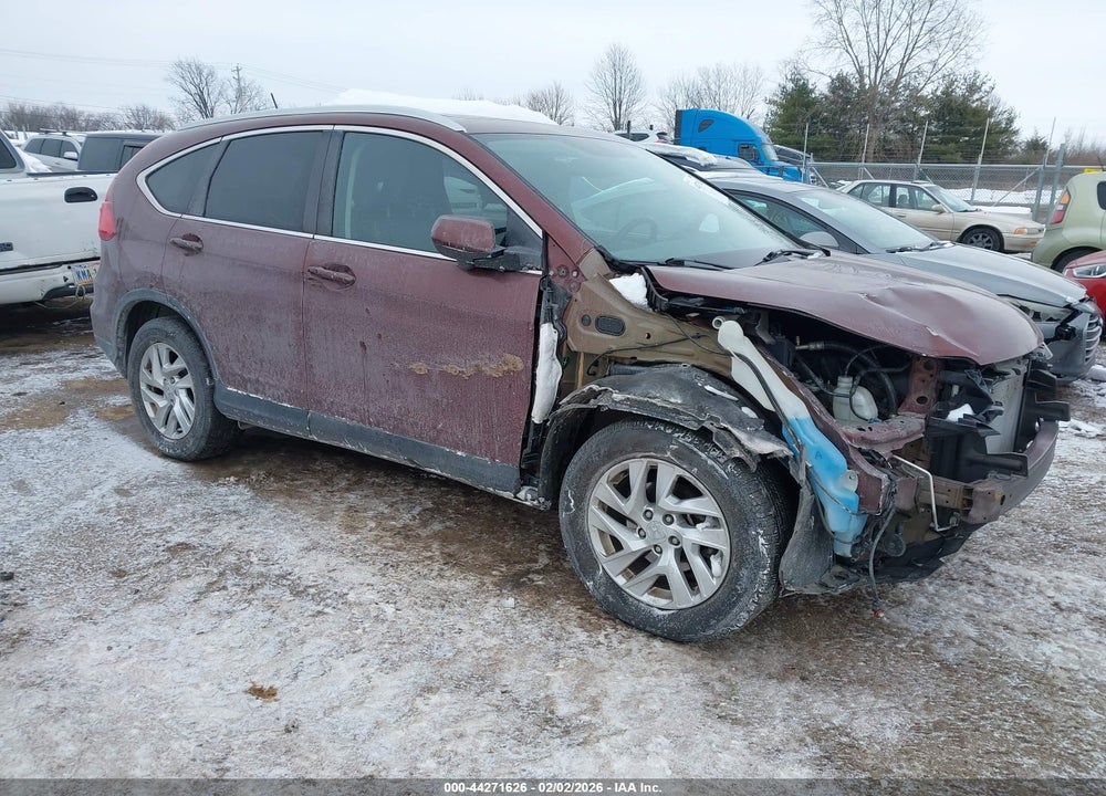 2016 HONDA CR-V EX-L VIN: 5J6RM4H79GL108592