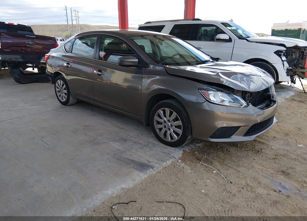 2016 NISSAN SENTRA SV VIN: 3N1AB7AP1GL676640