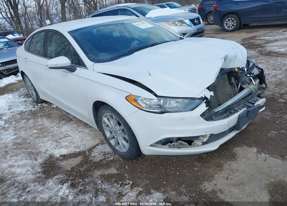 2017 FORD FUSION SE VIN: 3FA6P0HDXHR241014