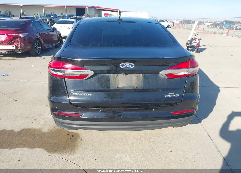 2019 FORD FUSION HYBRID SE VIN: 3FA6P0LU6KR182915