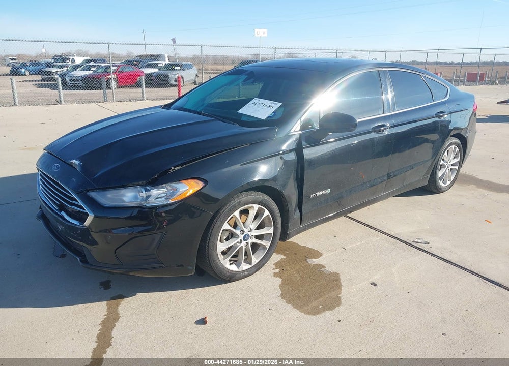 2019 FORD FUSION HYBRID SE VIN: 3FA6P0LU6KR182915