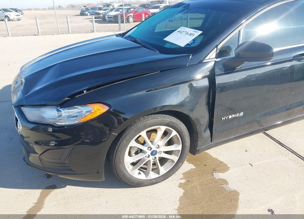 2019 FORD FUSION HYBRID SE VIN: 3FA6P0LU6KR182915
