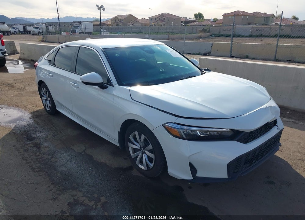 2025 HONDA CIVIC LX VIN: 2HGFE2F28SH588276