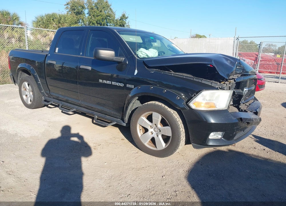 2012 RAM 1500 ST VIN: 1C6RD6KT2CS236767