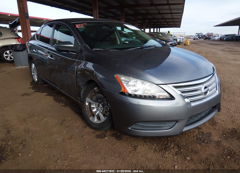2015 NISSAN SENTRA SV VIN: 3N1AB7AP5FL688448