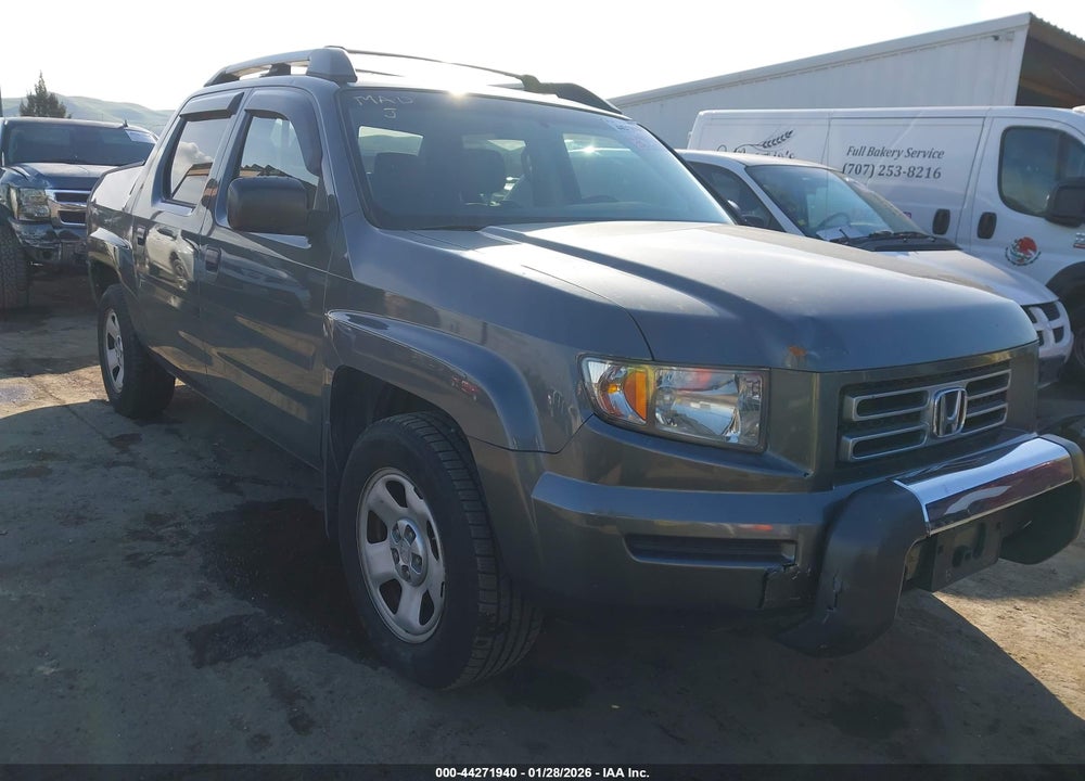 2007 HONDA RIDGELINE RT VIN: 2HJYK16217H509950