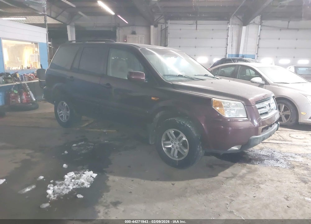 2008 HONDA PILOT EX-L VIN: 5FNYF18558B054107