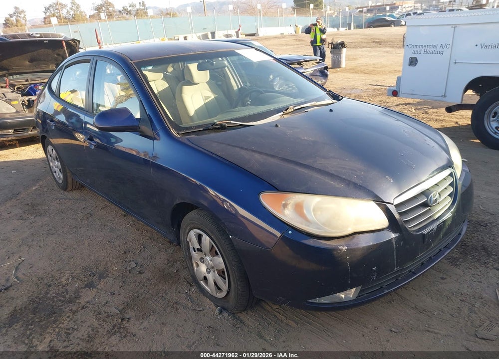 2007 HYUNDAI ELANTRA VIN: KMHDU46D27U242486