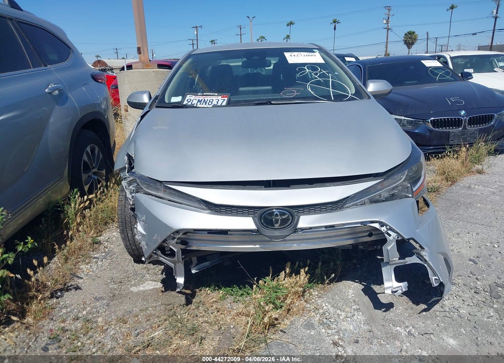 2022 TOYOTA COROLLA LE VIN: JTDEPMAE3N3025600