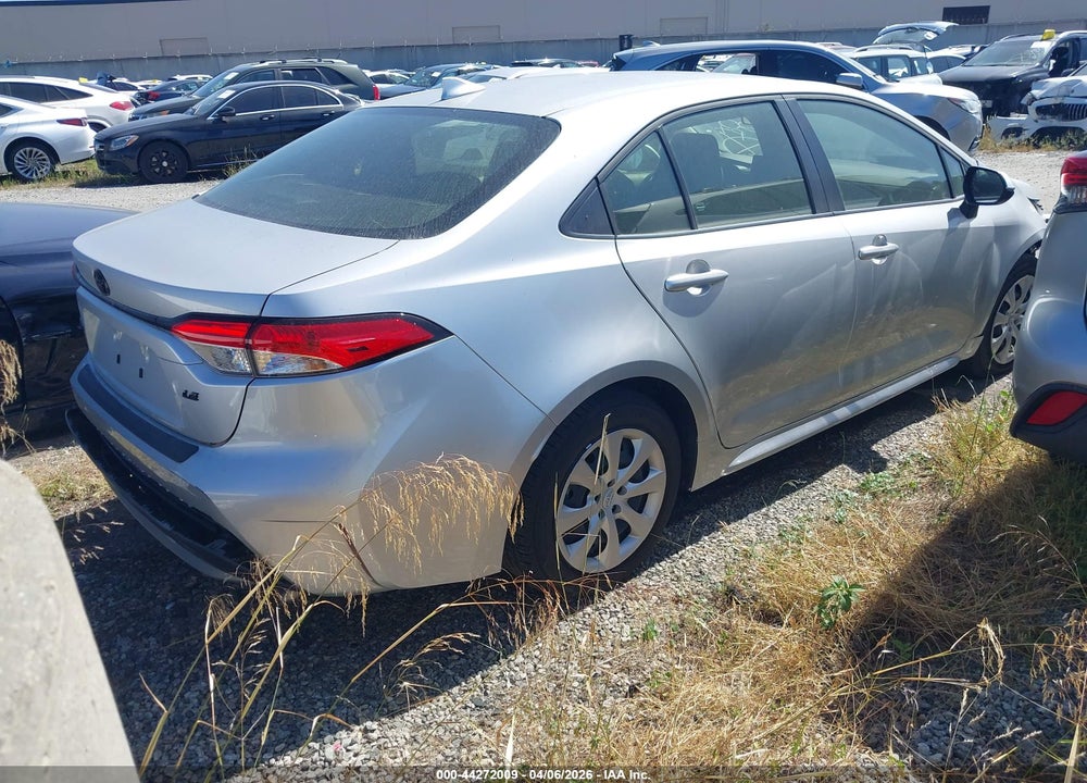 2022 TOYOTA COROLLA LE VIN: JTDEPMAE3N3025600