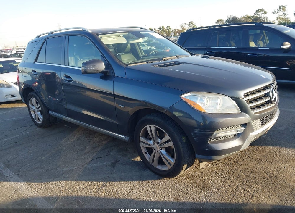 2012 MERCEDES-BENZ ML 350 4MATIC VIN: 4JGDA5HB5CA009708