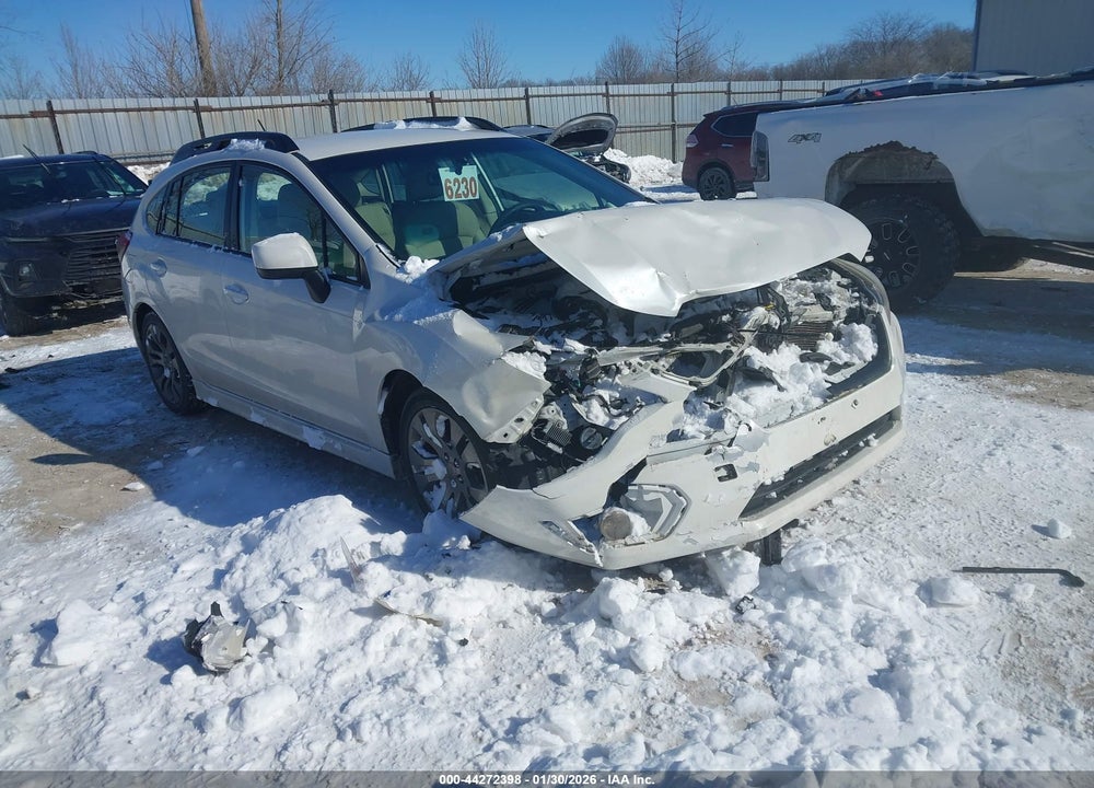 2013 SUBARU IMPREZA 2.0I SPORT PREMIUM VIN: JF1GPAL67DG835080