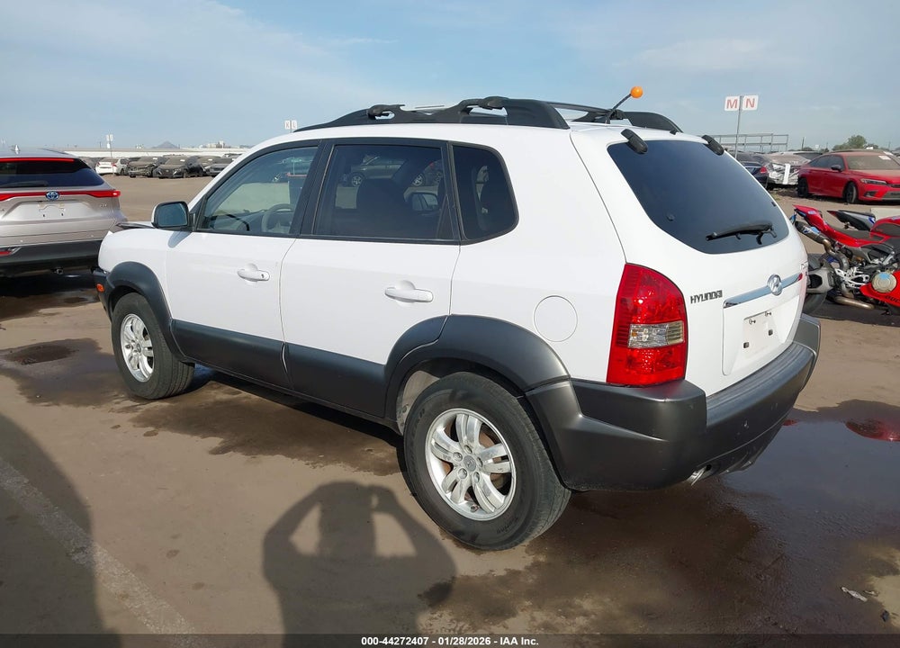 2006 HYUNDAI TUCSON GLS/LIMITED VIN: KM8JN12D46U362678