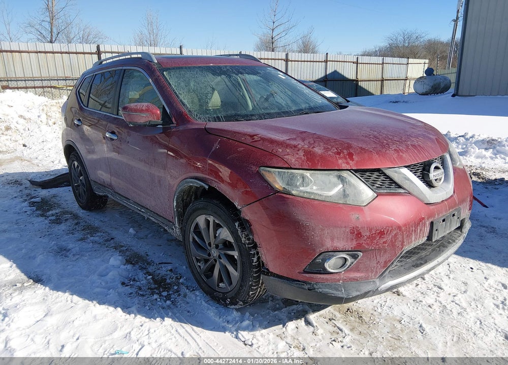 2016 NISSAN ROGUE SL VIN: 5N1AT2MV4GC925642