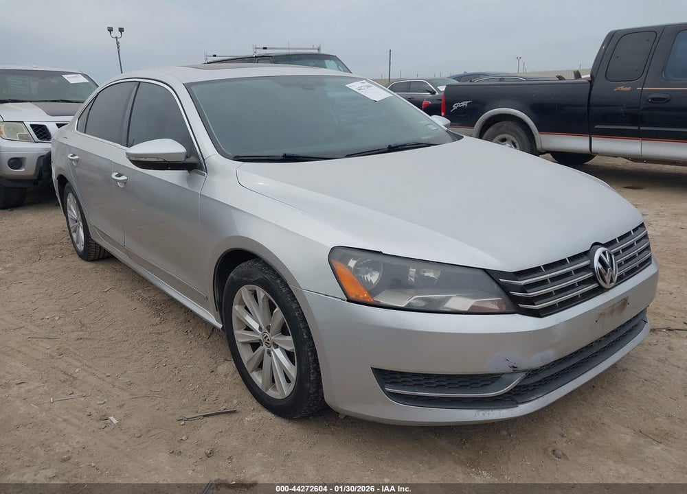 2012 VOLKSWAGEN PASSAT 2.5L SEL/2.5L SEL PREMIUM VIN: 1VWCH7A36CT057844