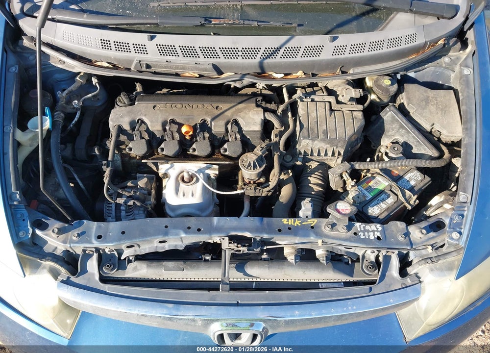 2007 HONDA CIVIC LX VIN: 1HGFA165X7L076707