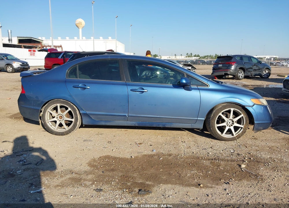 2007 HONDA CIVIC LX VIN: 1HGFA165X7L076707