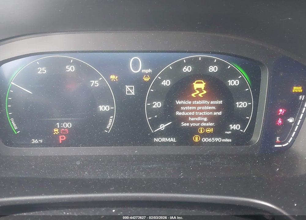 2026 HONDA CR-V HYBRID AWD TRAILSPORT VIN: 7FARS6H6XTE016522