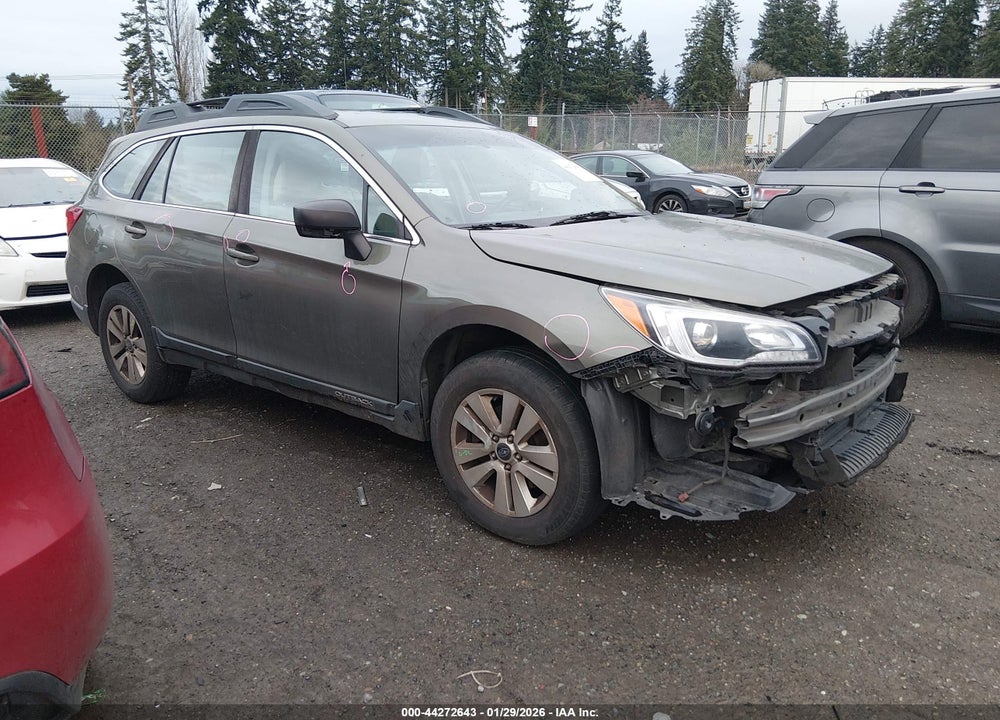 2017 SUBARU OUTBACK 2.5I VIN: 4S4BSAAC5H3425088