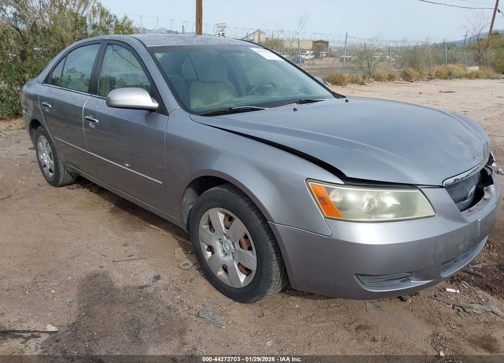 2007 HYUNDAI SONATA GLS VIN: 5NPET46C07H233461