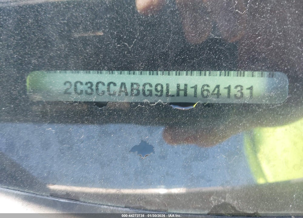2020 CHRYSLER 300 300S VIN: 2C3CCABG9LH164131
