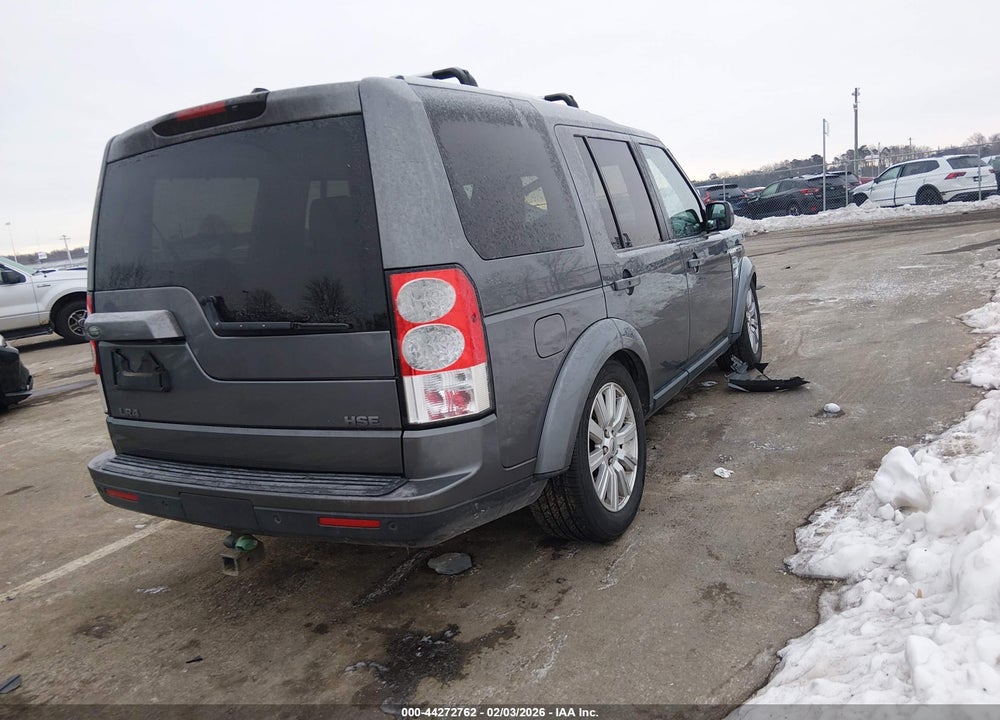 2013 LAND ROVER LR4 VIN: SALAG2D49DA678764