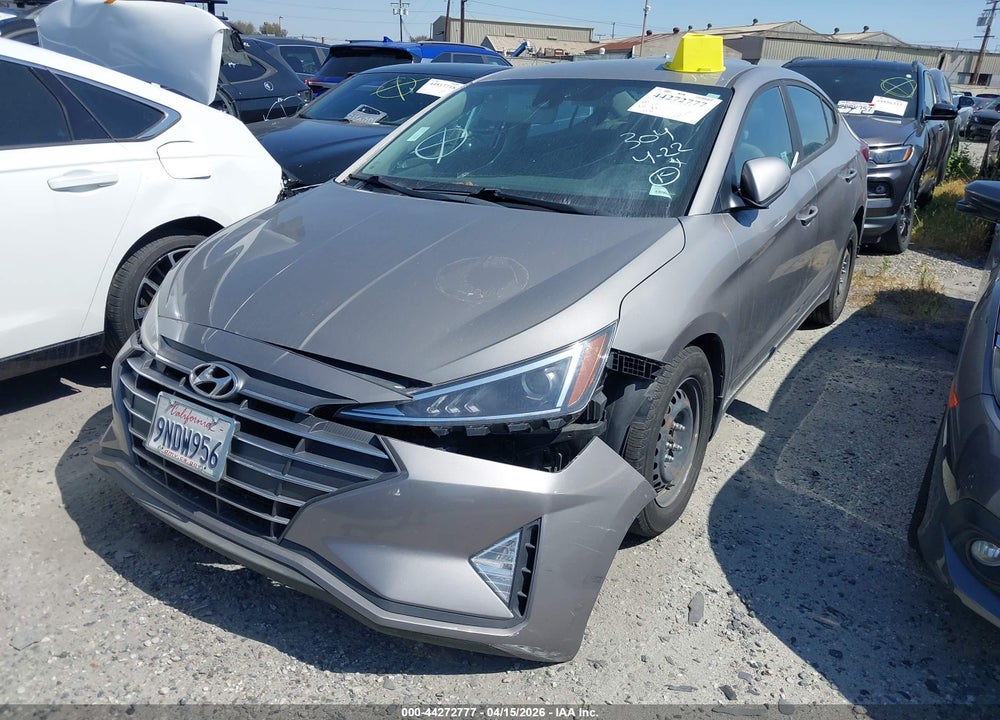 2020 HYUNDAI ELANTRA SE VIN: KMHD74LF5LU072695