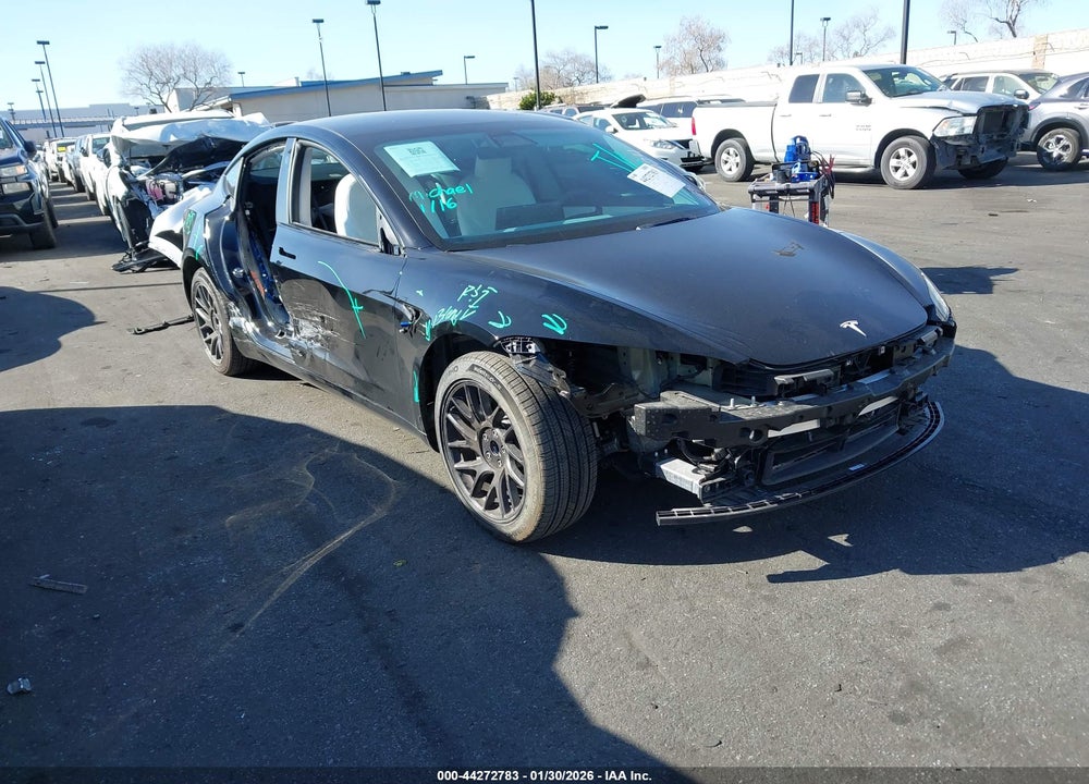2024 TESLA MODEL 3 LONG RANGE DUAL MOTOR ALL-WHEEL DRIVE/REAR-WHEEL DRIVE VIN: 5YJ3E1EAXRF844308