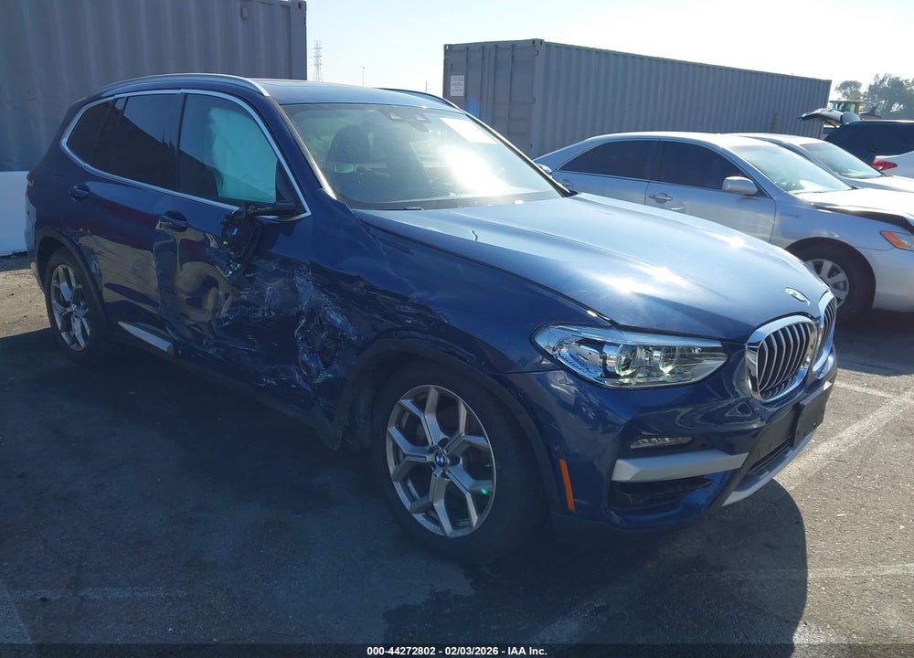 2021 BMW X3 SDRIVE30I VIN: 5UXTY3C00M9F93459