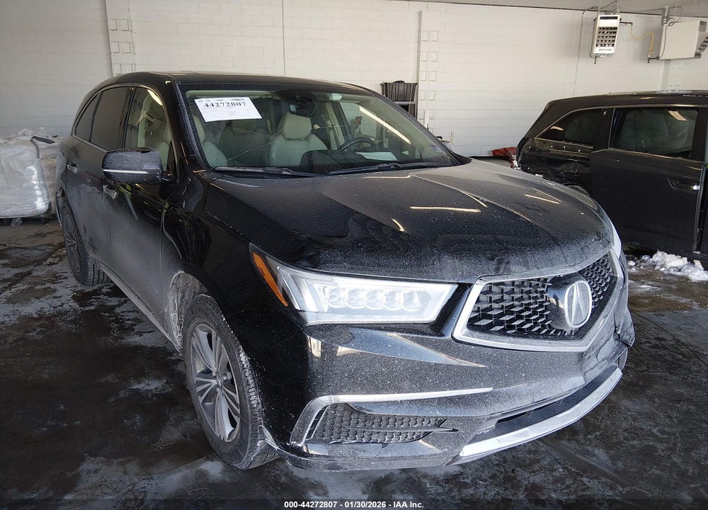 2019 ACURA MDX STANDARD VIN: 5J8YD4H32KL021738