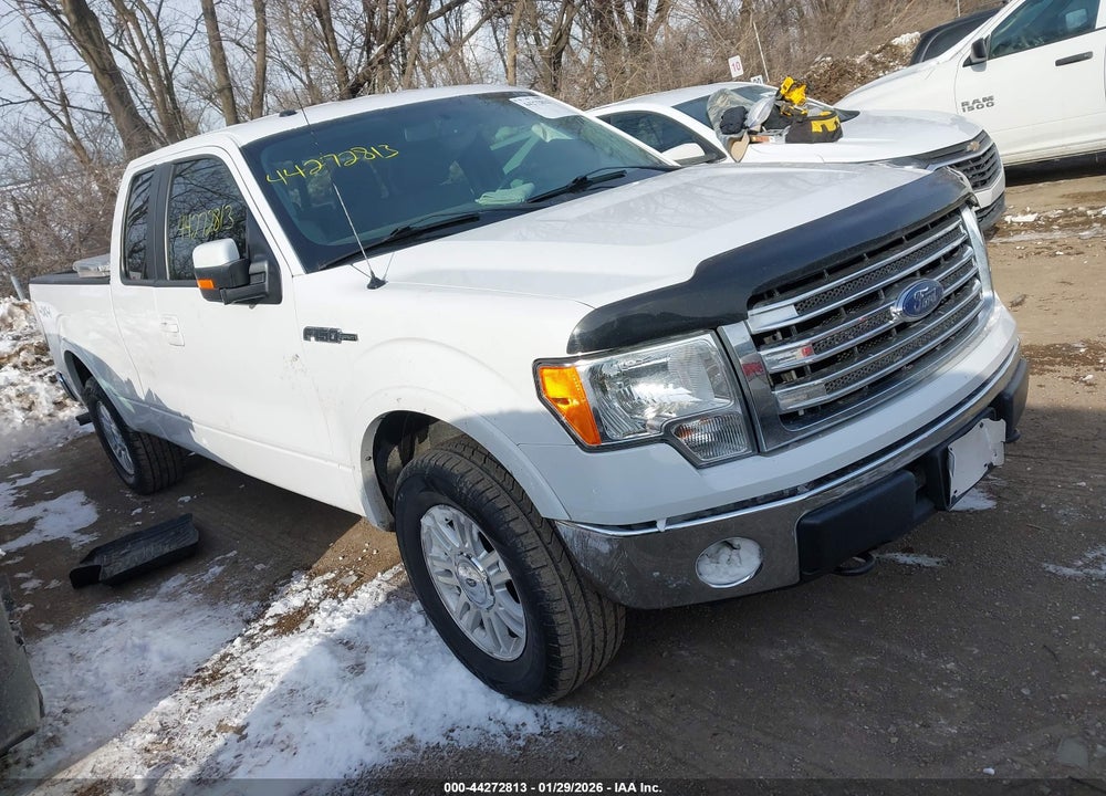 2014 FORD F-150 LARIAT VIN: 1FTFX1EF1EKD68580