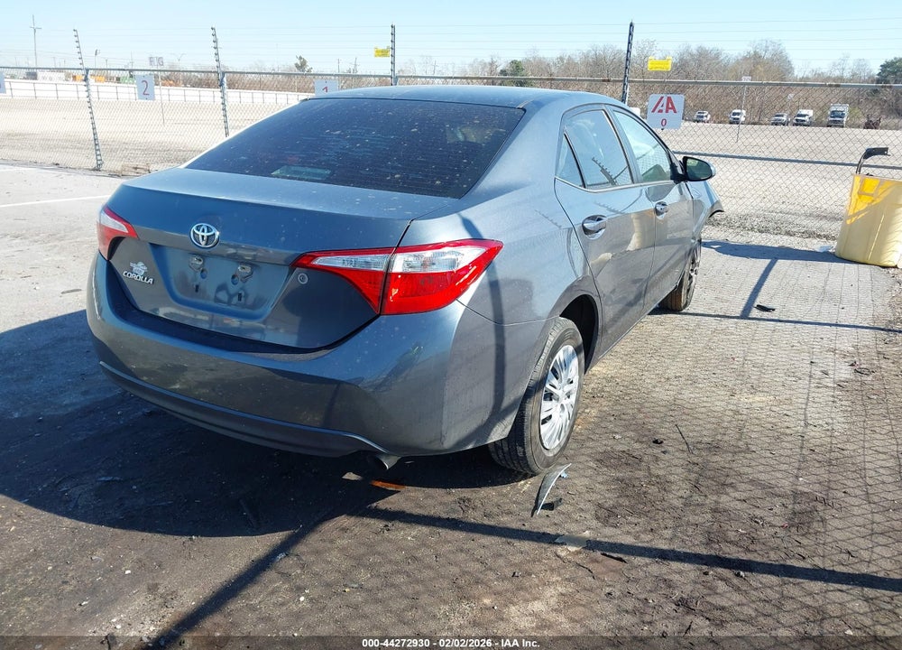 2015 TOYOTA COROLLA L VIN: 5YFBURHE3FP304990